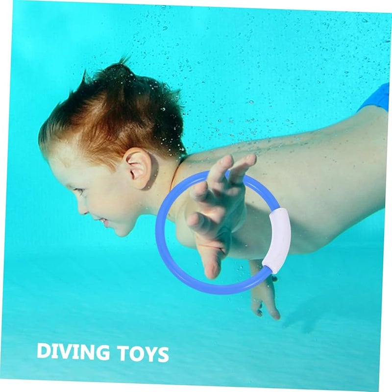 9 Pcs Underwater Pool Diving Toys Sticks for Kids Swimming Skills Training - Image 4